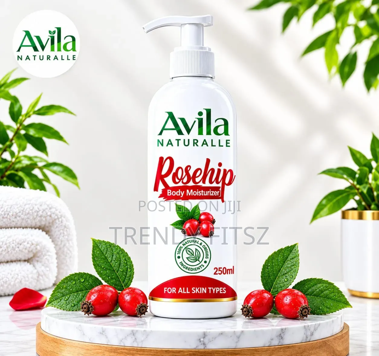 Avila Natural Body Moisturizer | 5 Variants