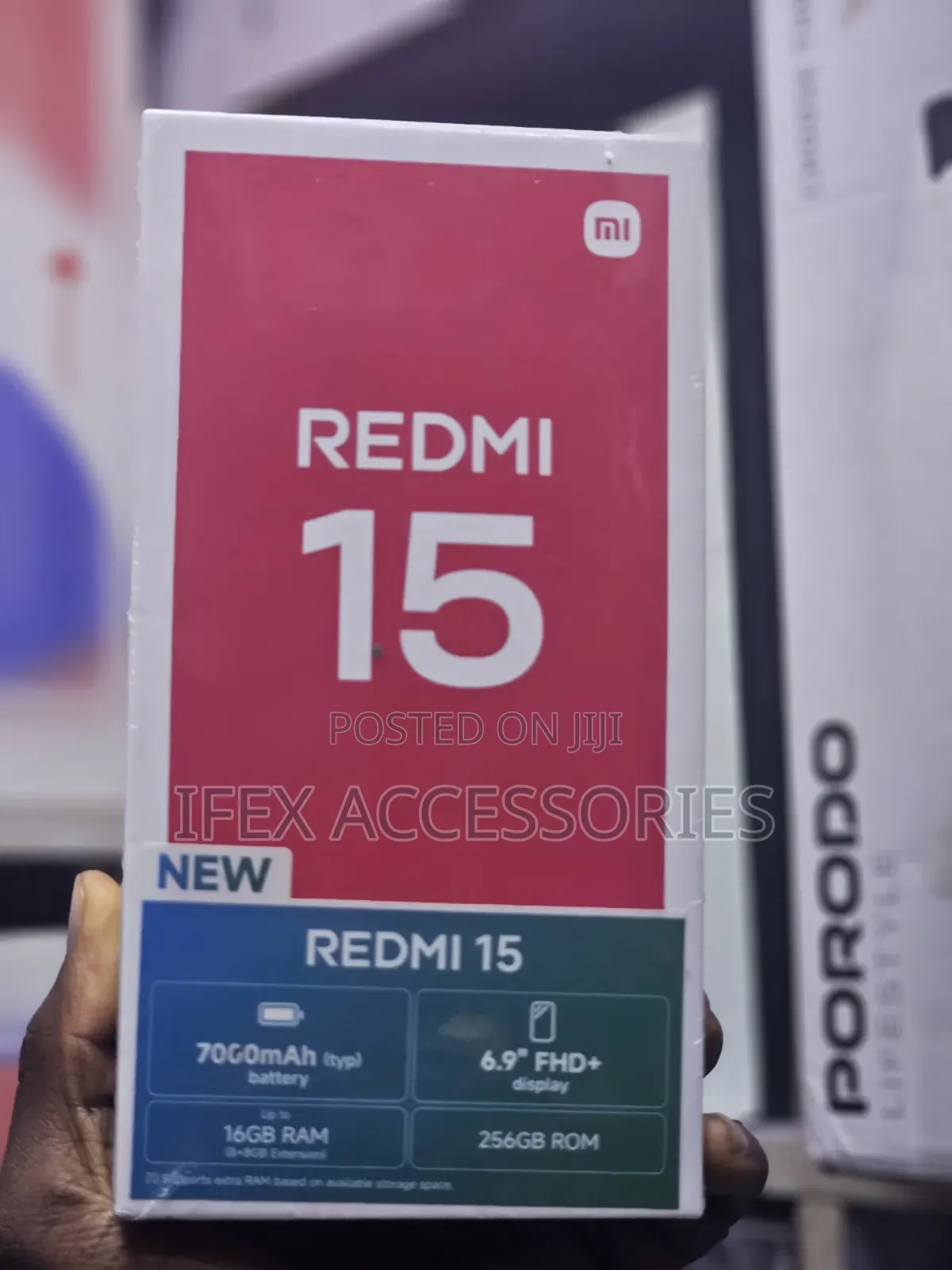 New Xiaomi Redmi 15 256 GB Red