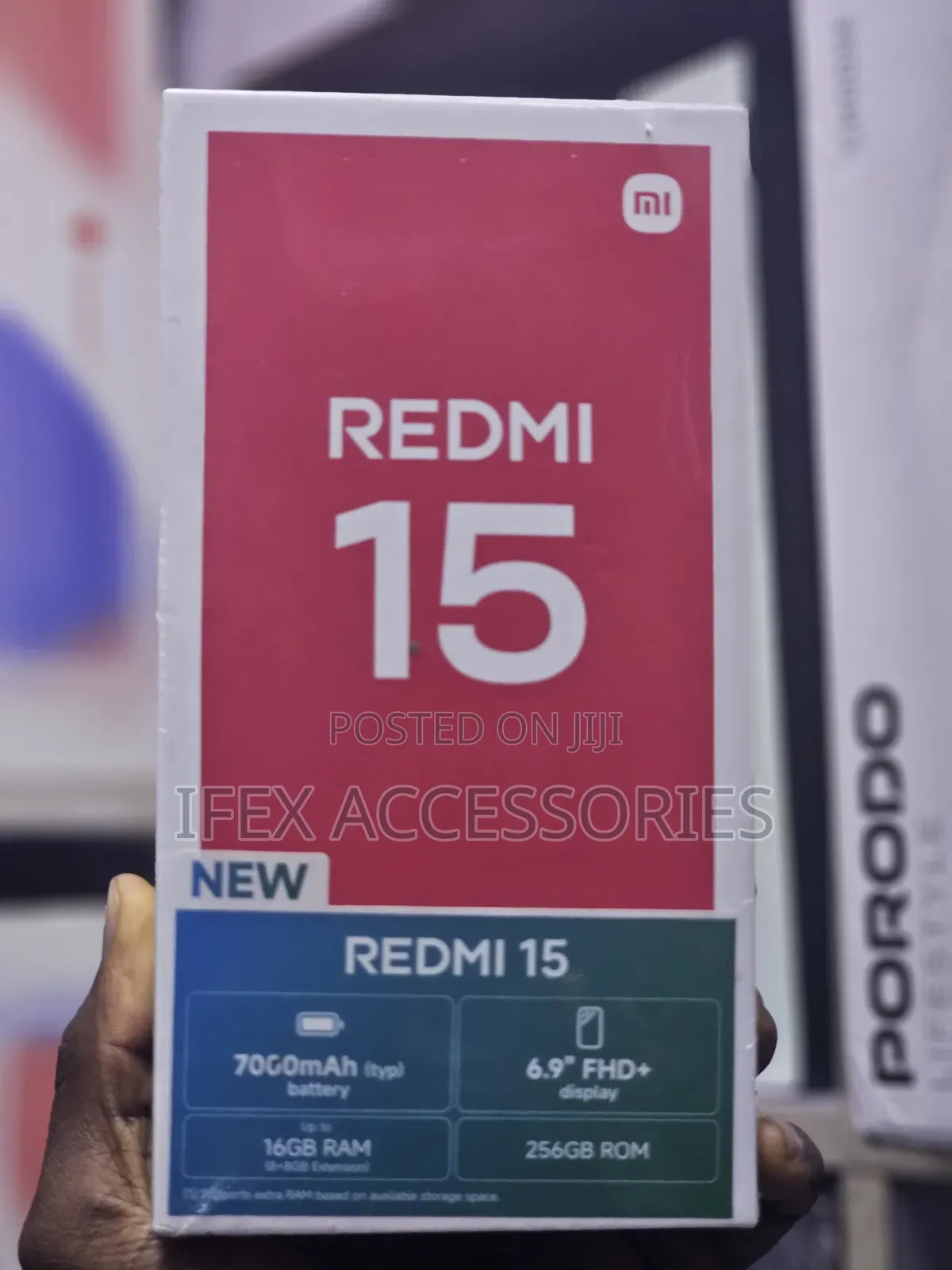 New Xiaomi Redmi 15 256 GB Red