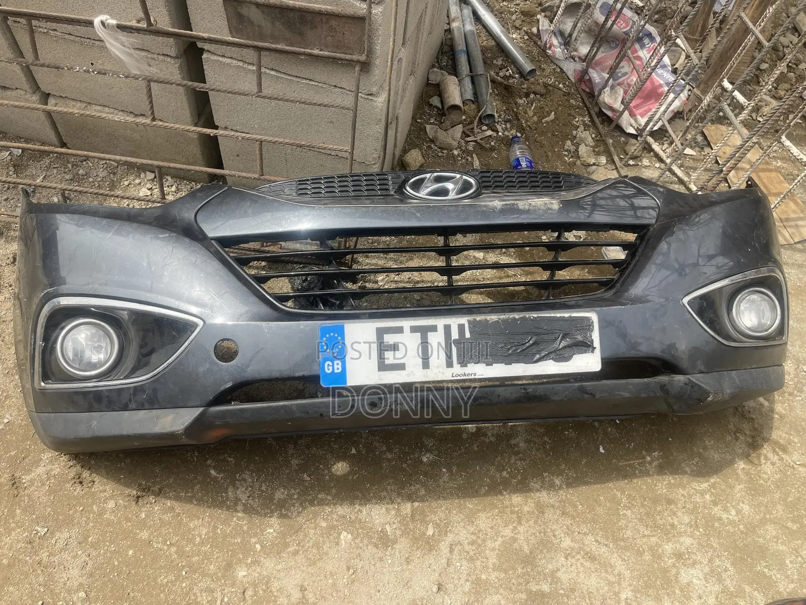 Complete Front Bumper for Hyundia Tucson 2012