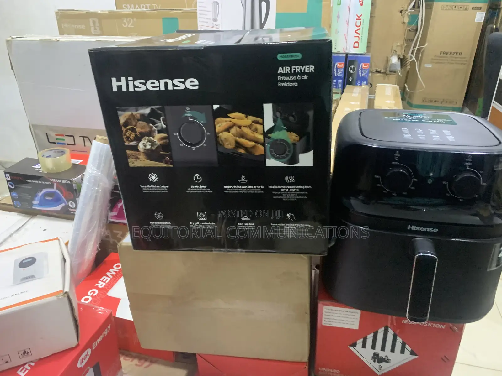 Hisense HO8AFBK1S1 8-Litre Air Fryer