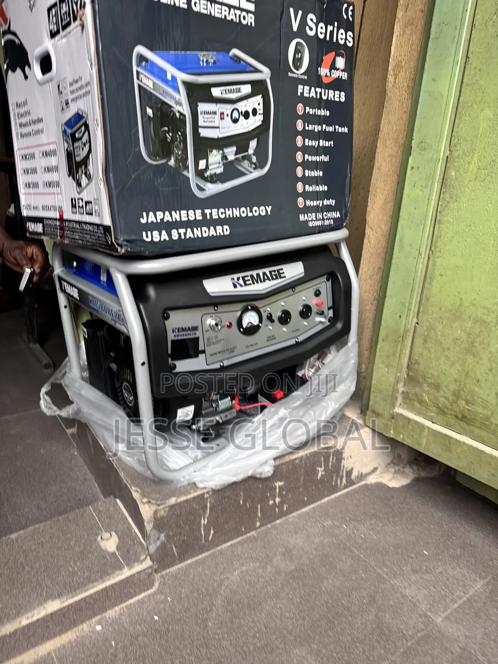 KEMAGE 4.5KVA Petrol Generator With Remote Control