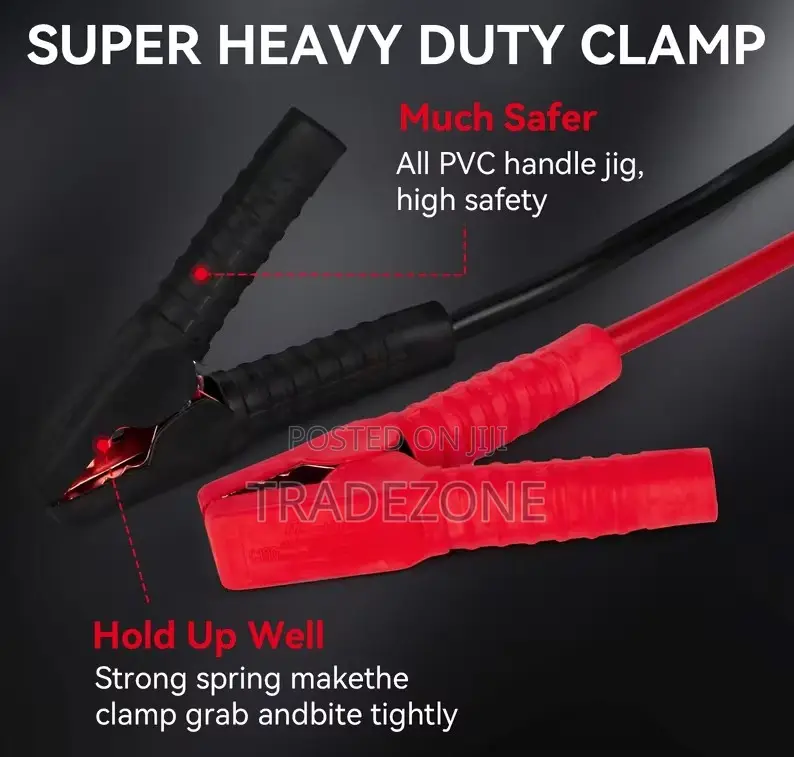 Heavy Duty 2000AMP 4M Car Battery Jumper Booster Cables