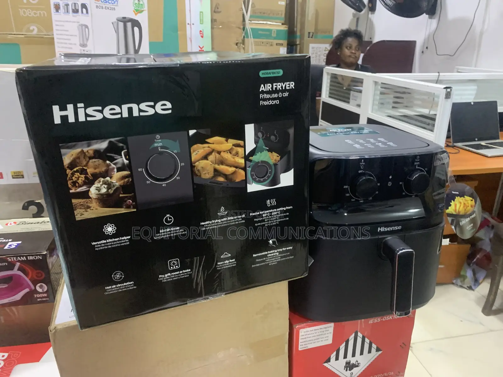 Hisense 8L Air Fryer for Hassle-Free Meal Preparation