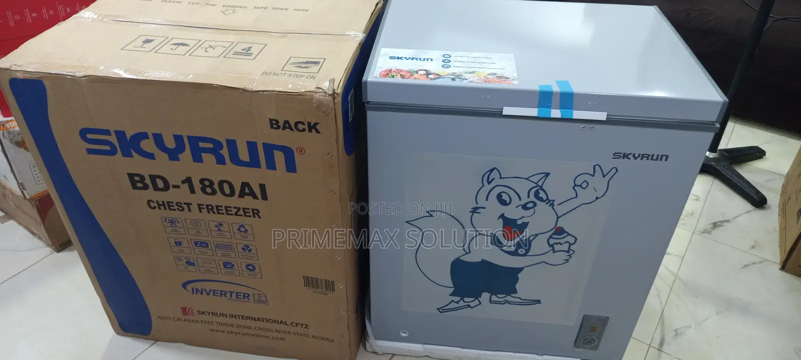 Skyrun 180AI 145L Inverter – Freeze More, Spend Less
