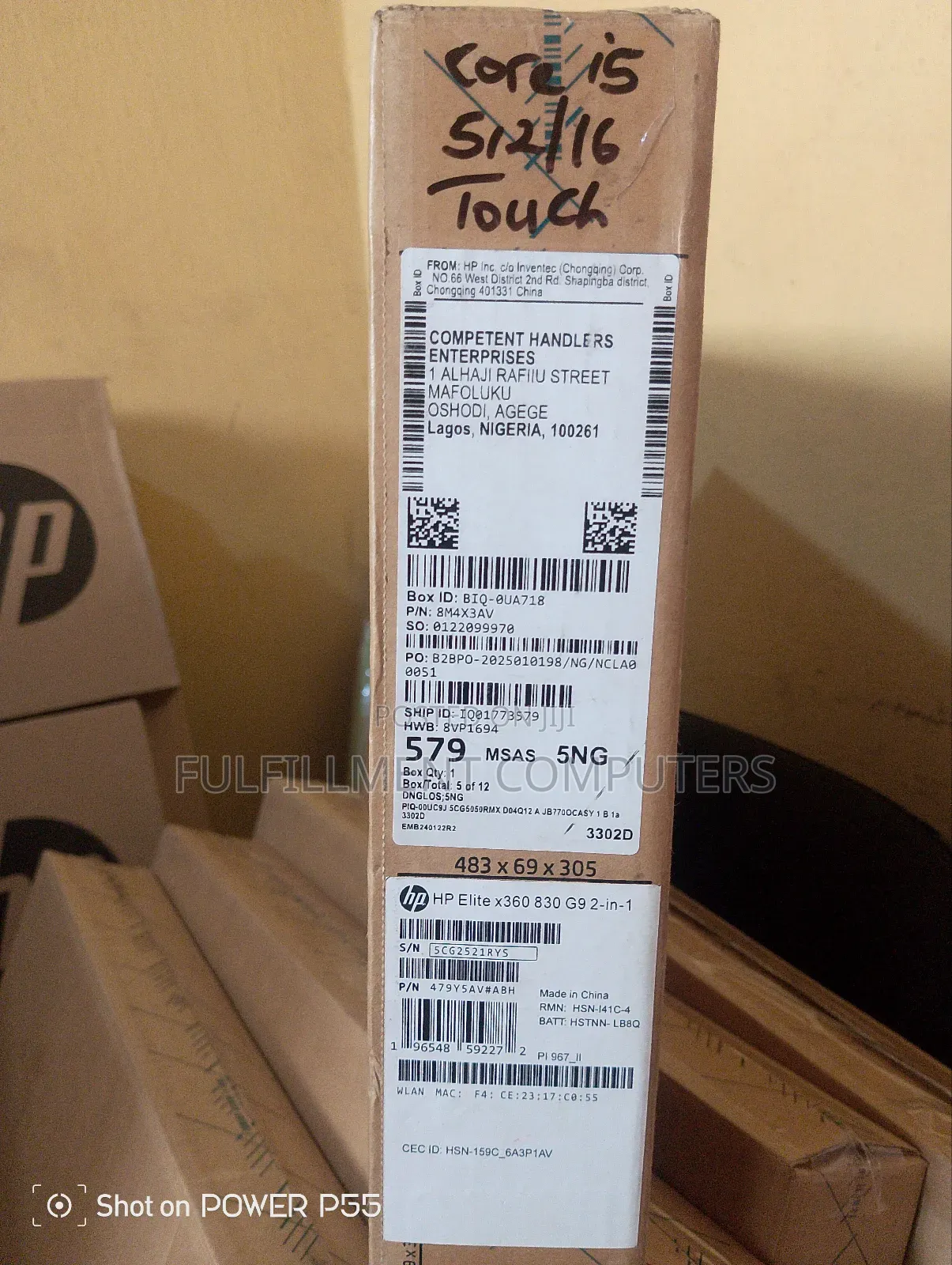 New Laptop HP EliteBook 830 G9 16GB Intel Core i5 SSD 512GB