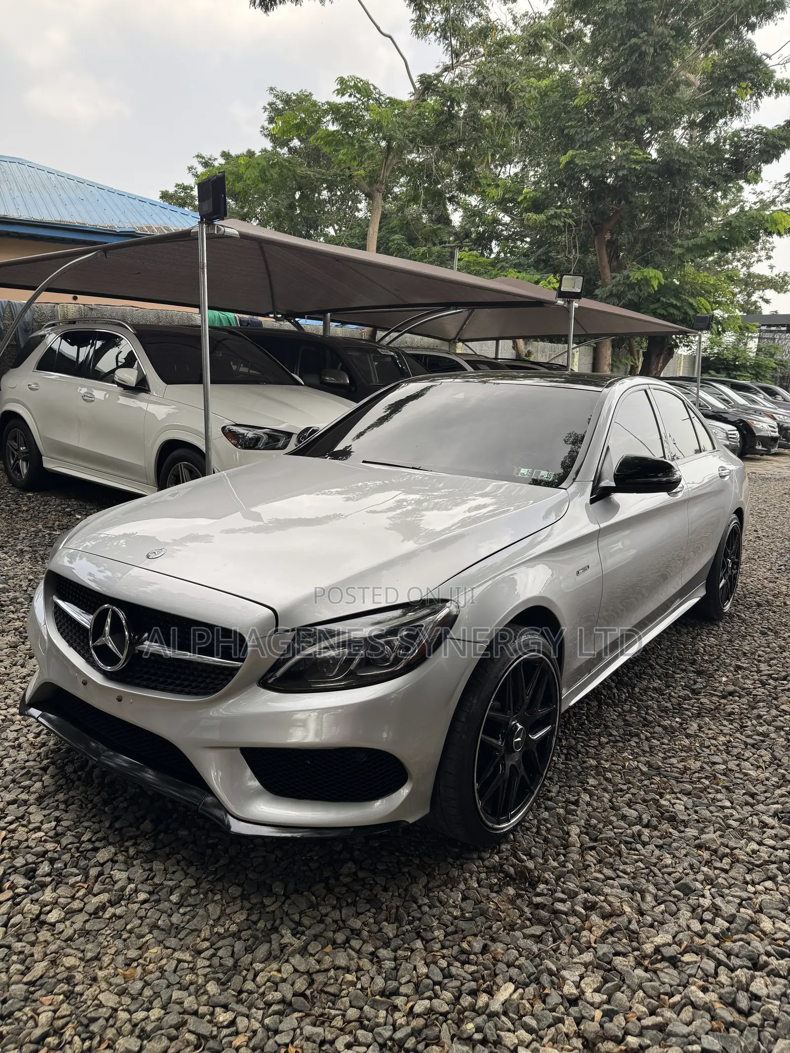Mercedes-Benz C-Class C 450 AMG 4MATIC (S205) 2015 Silver