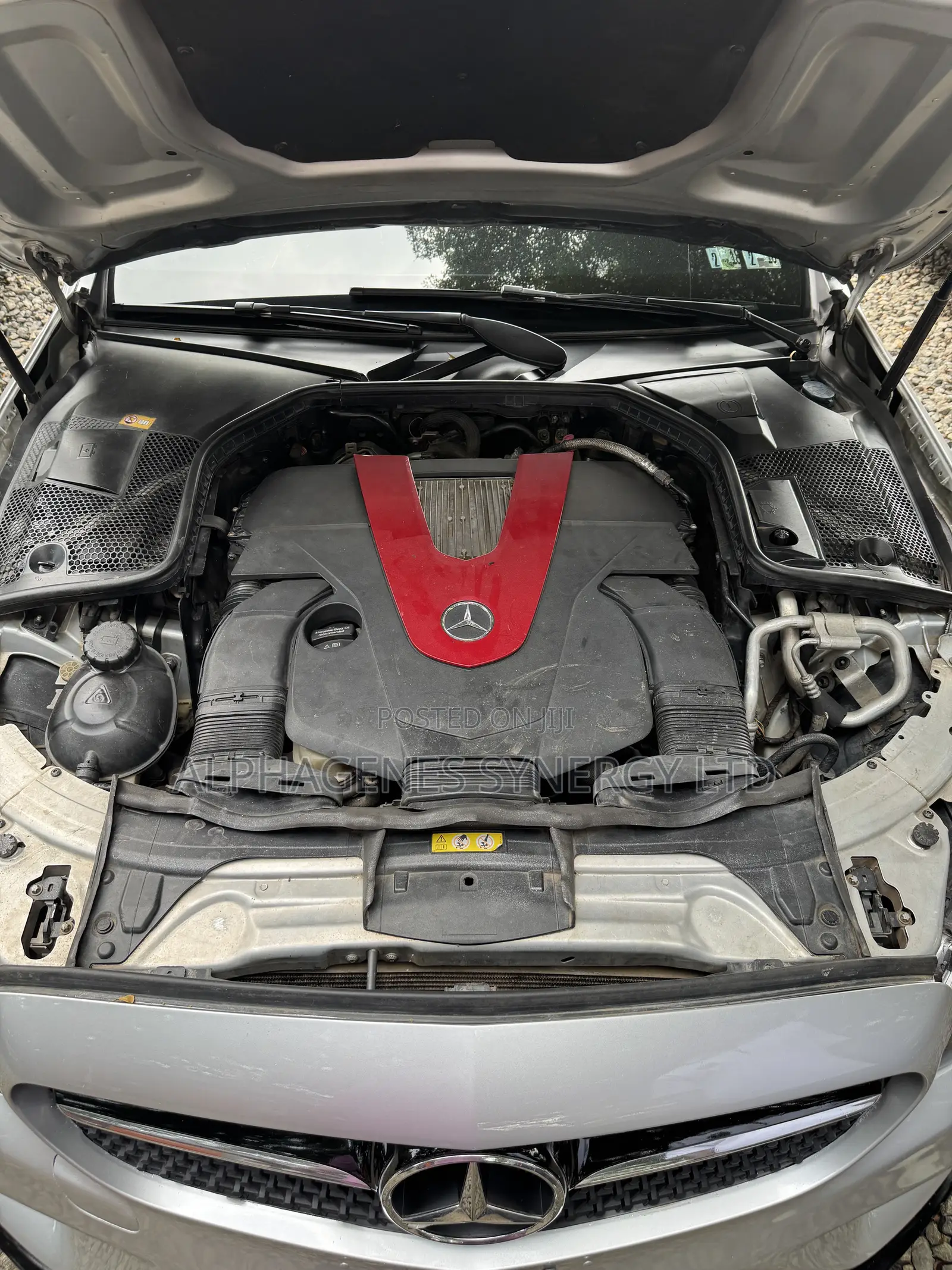 Mercedes-Benz C-Class C 450 AMG 4MATIC (S205) 2015 Silver