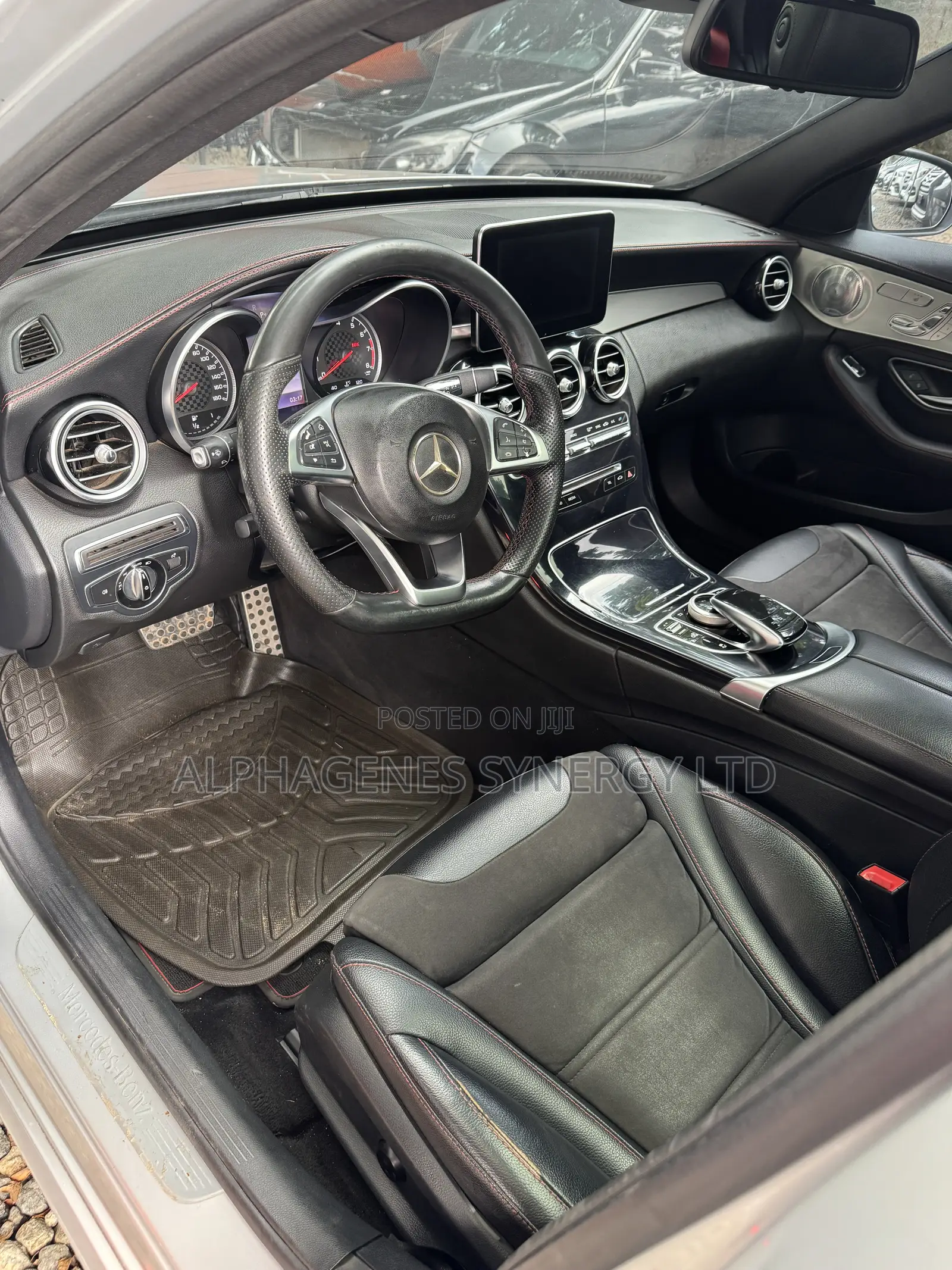 Mercedes-Benz C-Class C 450 AMG 4MATIC (S205) 2015 Silver