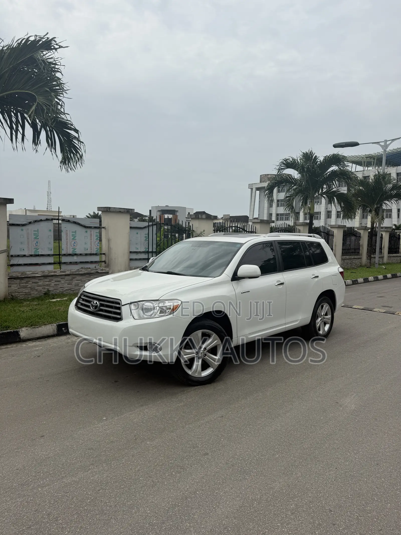 Toyota Highlander Limited 2008 White