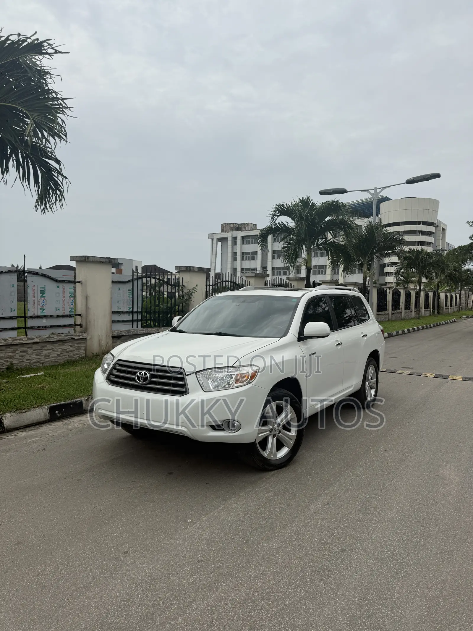 Toyota Highlander Limited 2008 White