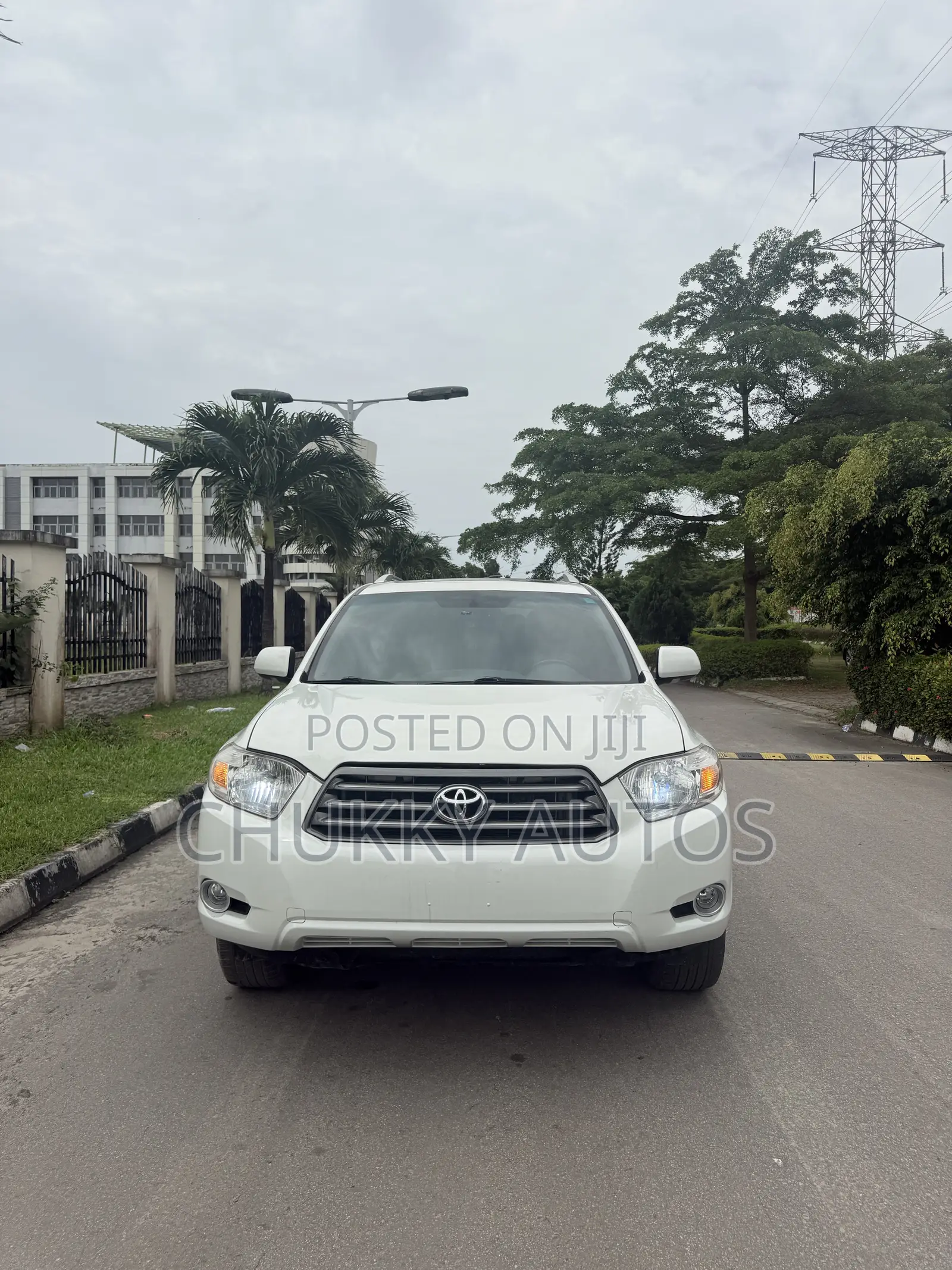 Toyota Highlander Limited 2008 White