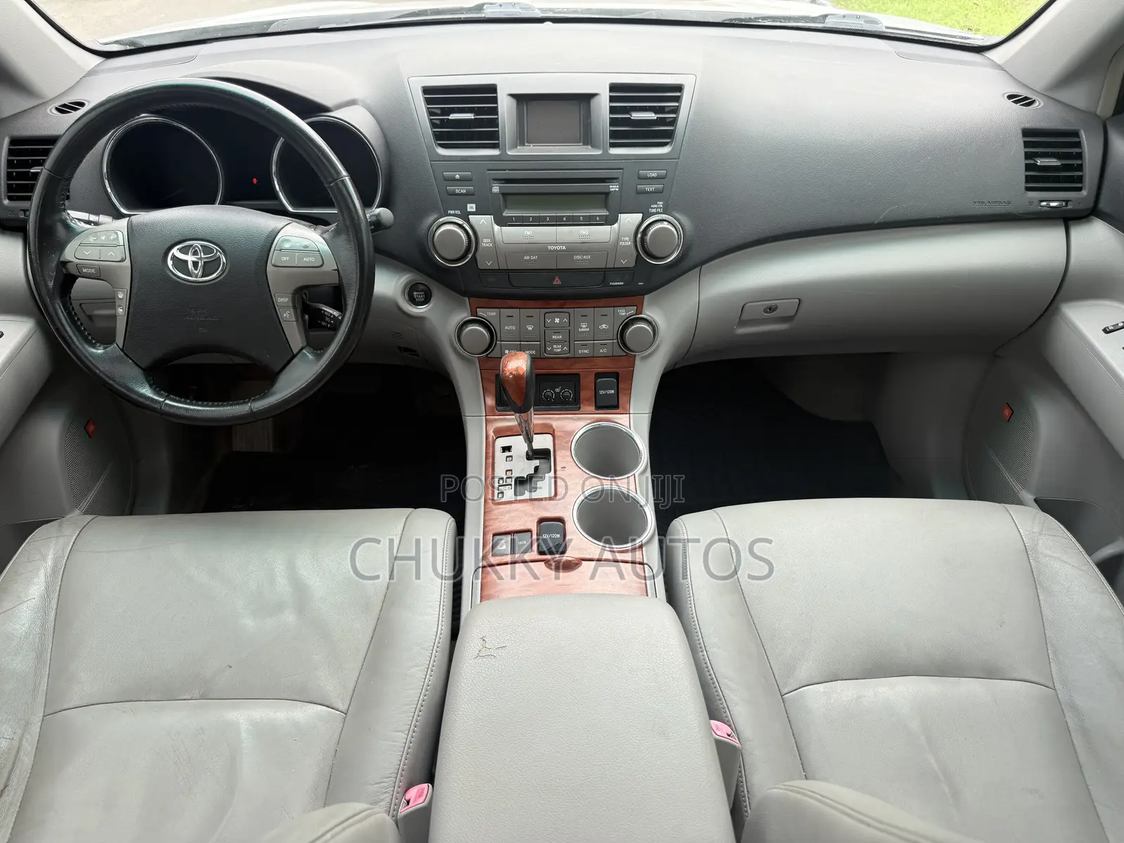 Toyota Highlander Limited 2008 White