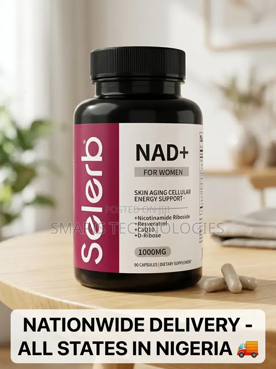 Selerb NAD+ for Women Cellular Energy & Skin Support 1000mg 90Capsules