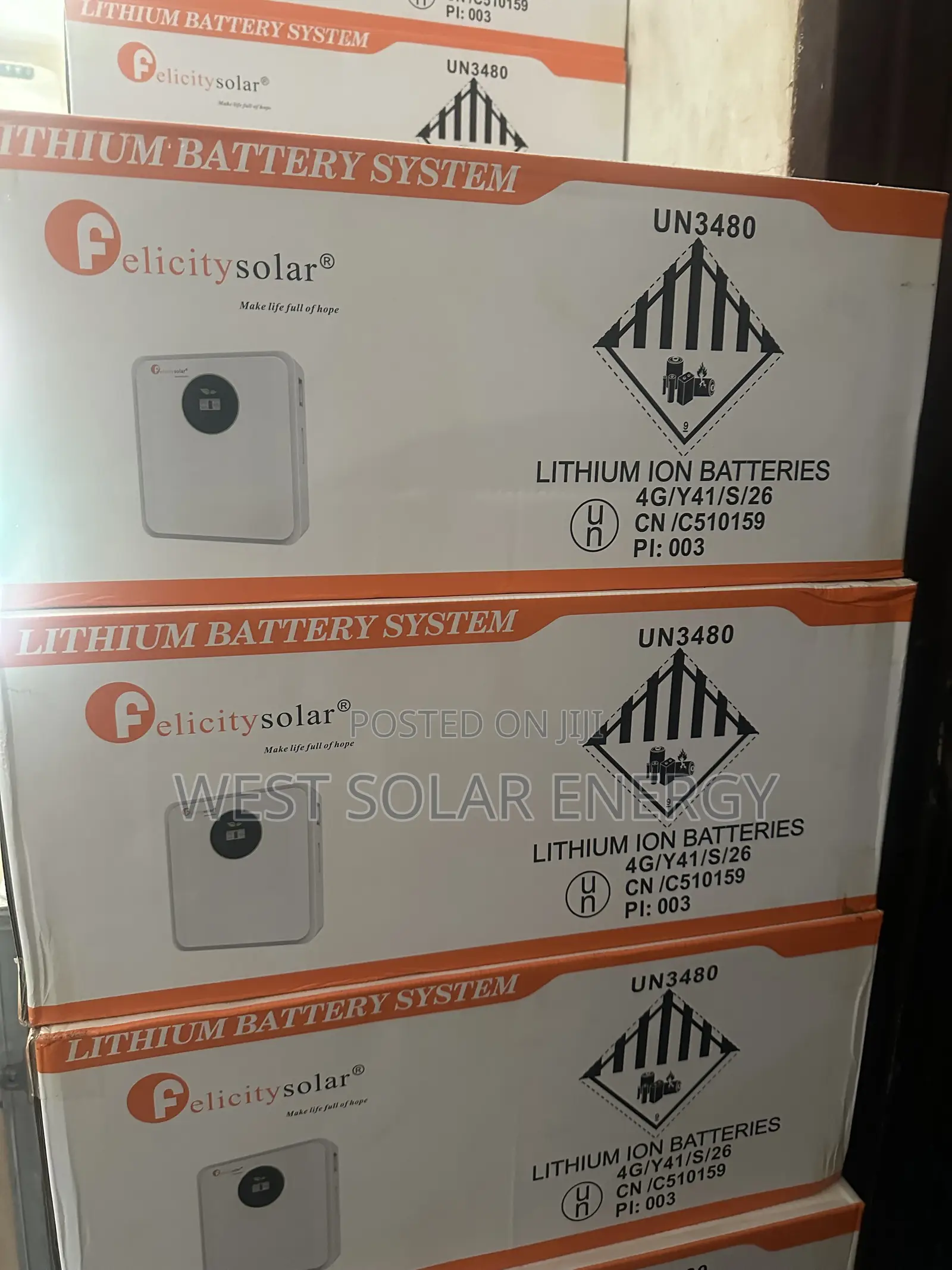 2.5Kwh 24V Felicity Lithium Ion Battery