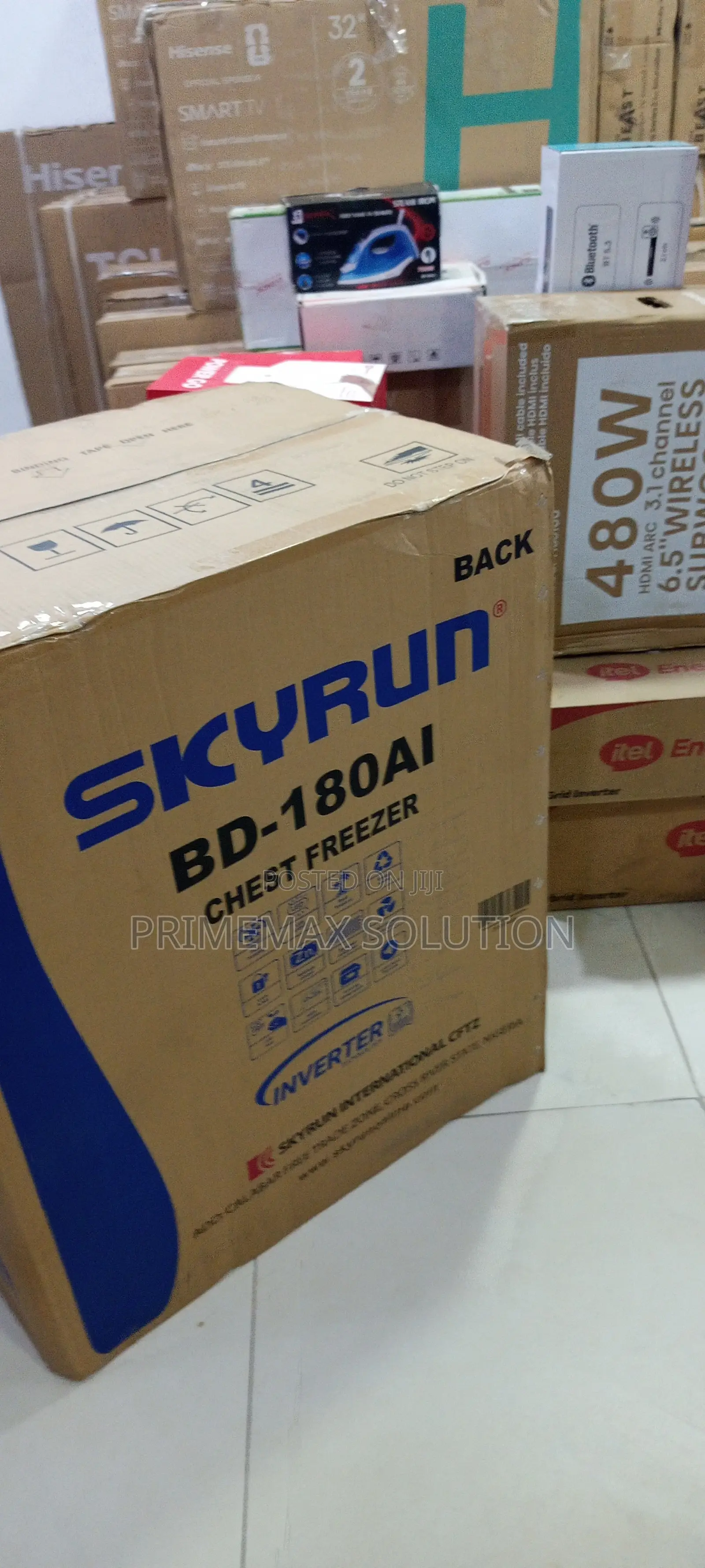 Skyrun BD-180AI: 145L Smart Cold Storage