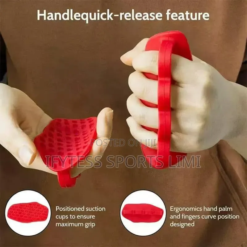 Silicone Grip Gym Gloves