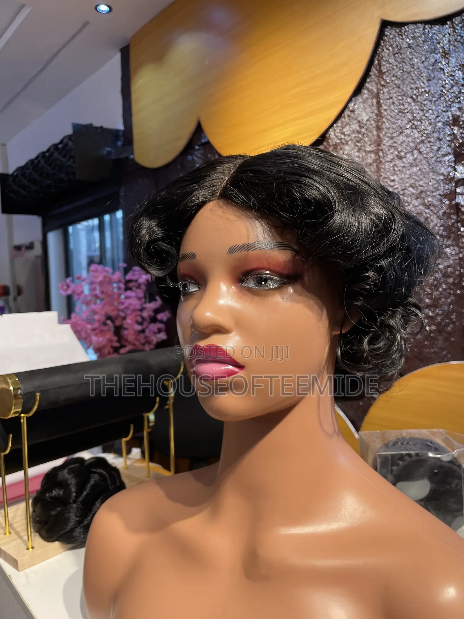 Bouncy Frontal Wig for Ladies