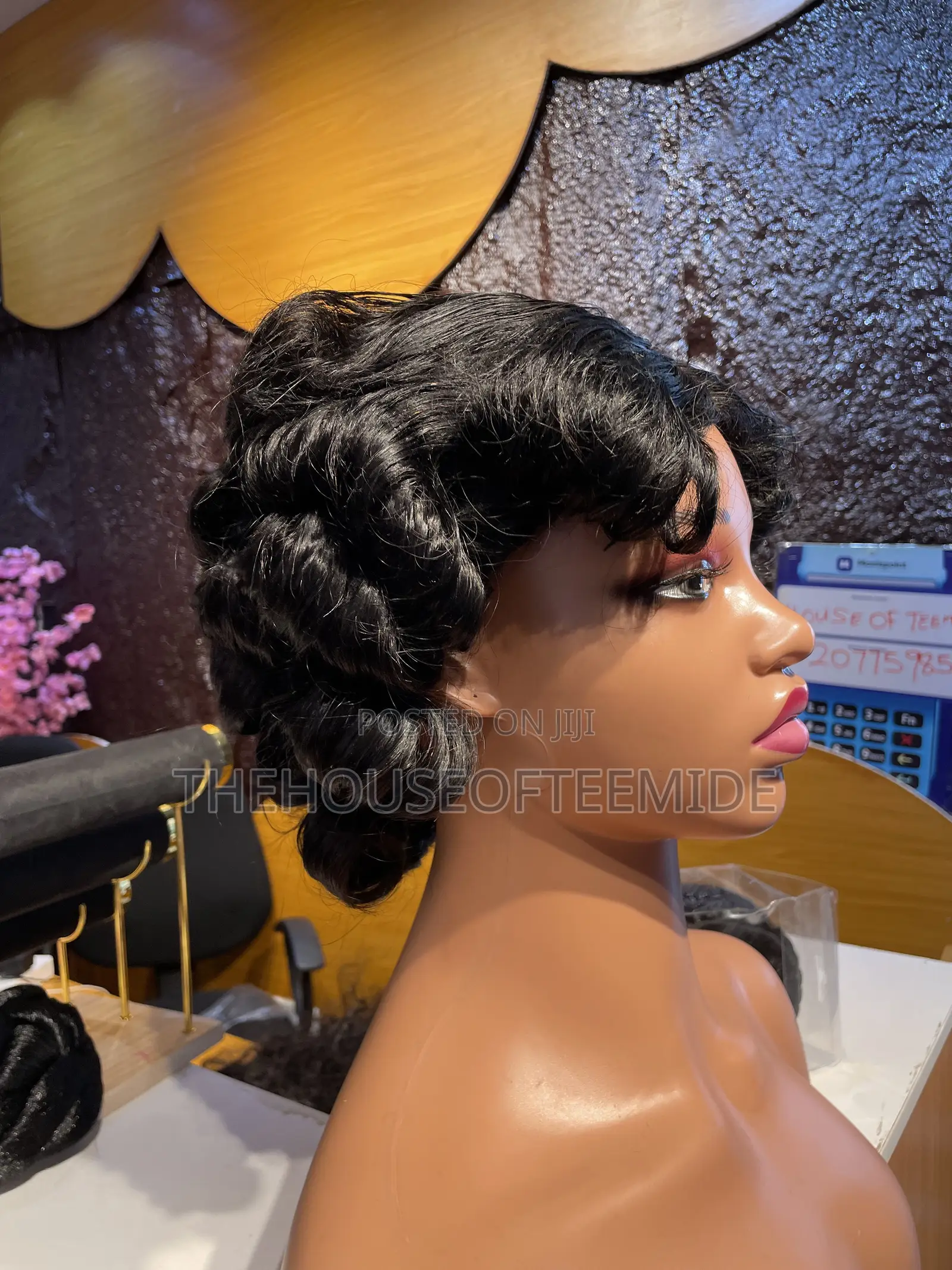 Bouncy Frontal Wig for Ladies