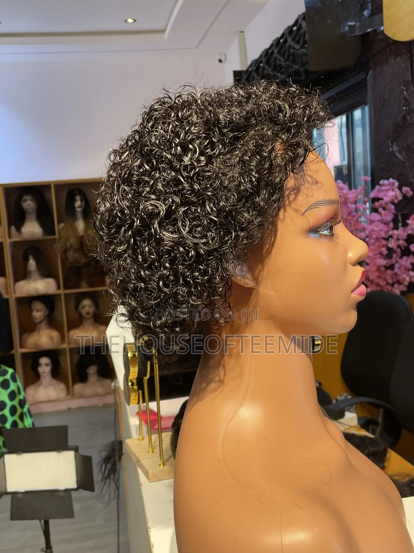Full Frontal Curly Wig