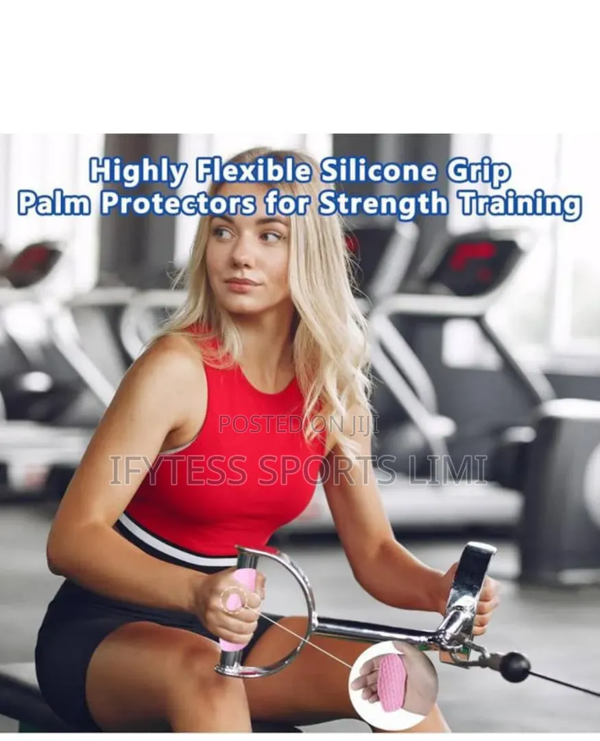 Palm Protectors Silicone Grip Gym Gloves