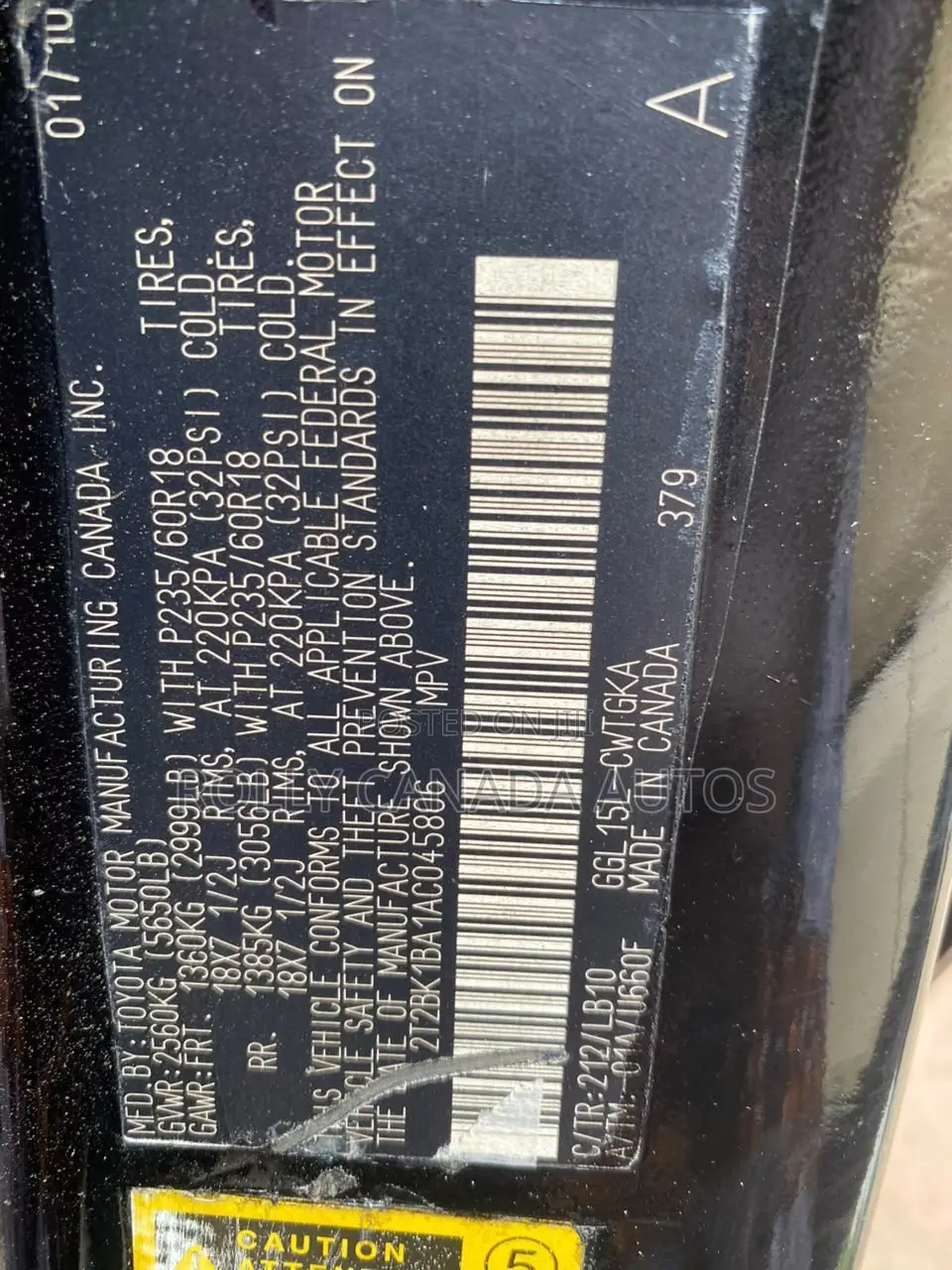 Lexus RX 350 2010 Black