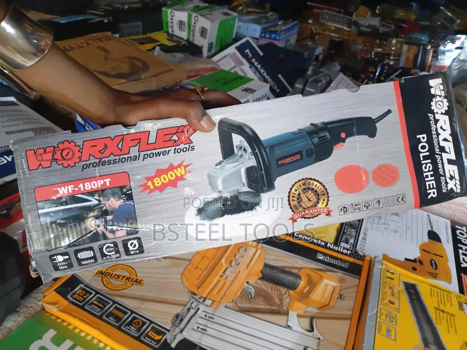 1800W WORXFLEX Polisher Machine