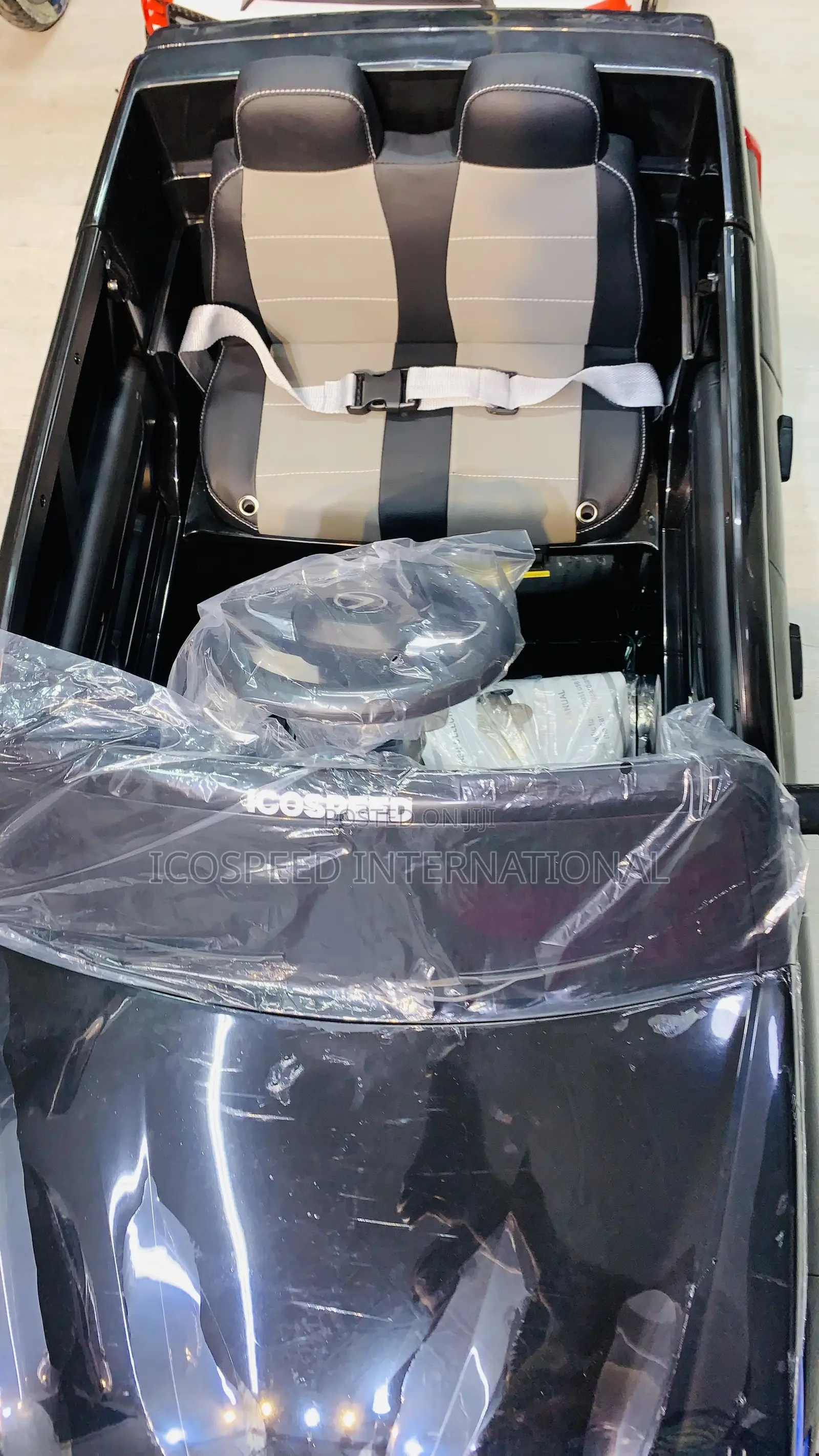 Black Lexus 570 Electric Kids Car With Bluet and Remote Age 1-7