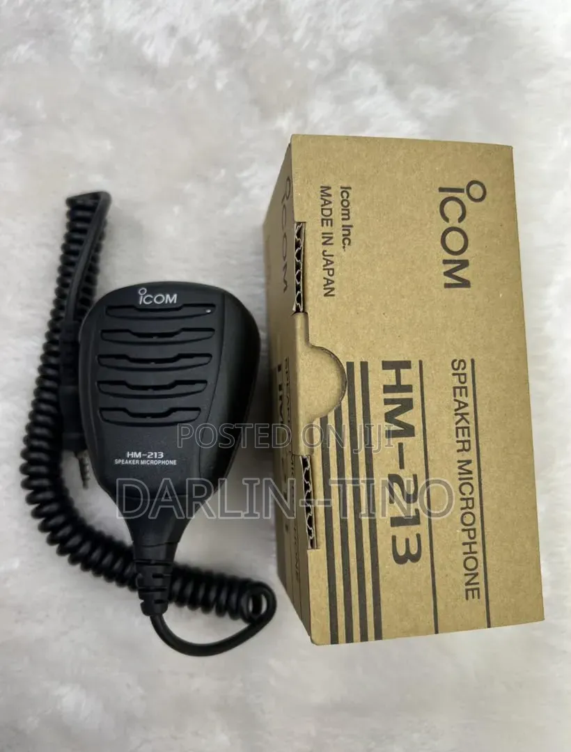 Icom HM-213 Waterproof Floating Speaker Microphone.