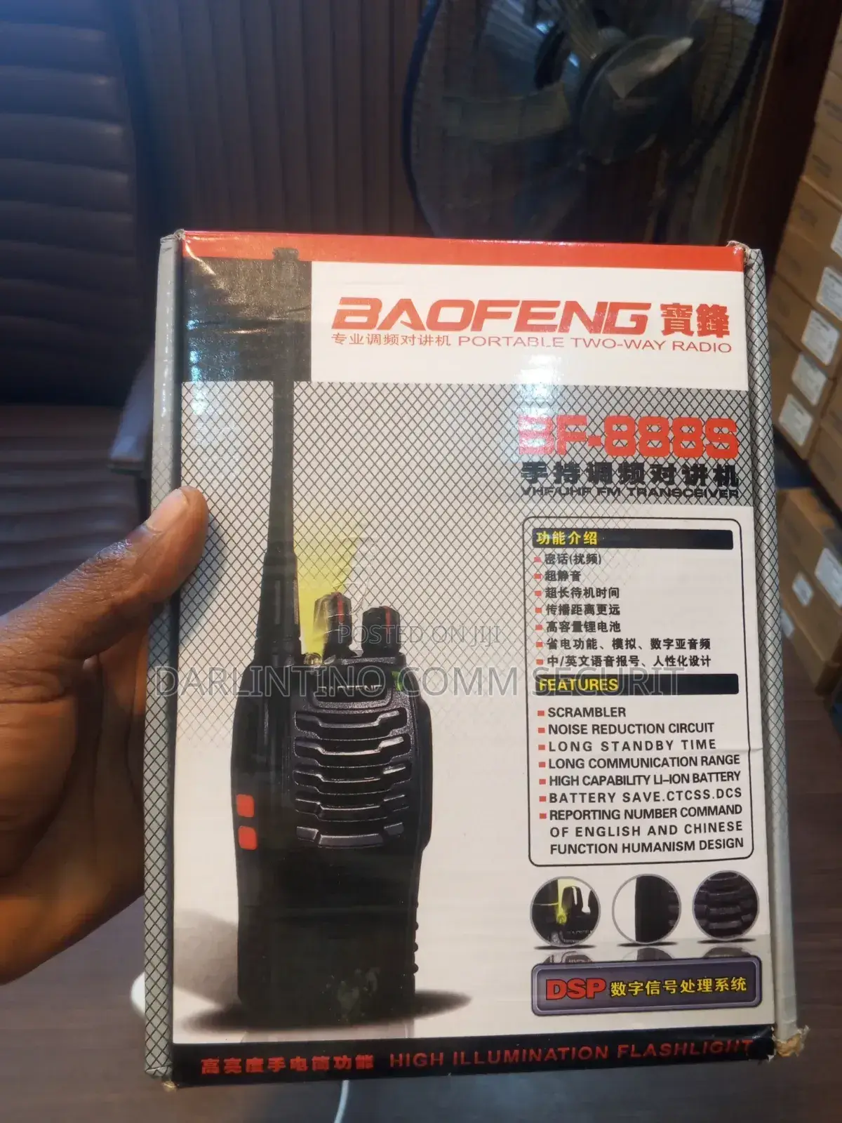 BF-888S UHF Two-Way Radio Walkie-Talkies