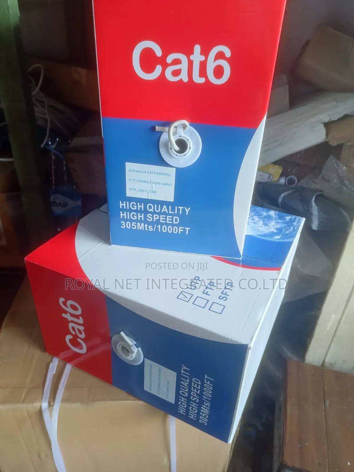 Category 6 CMR Utp Cable Fluke Pass