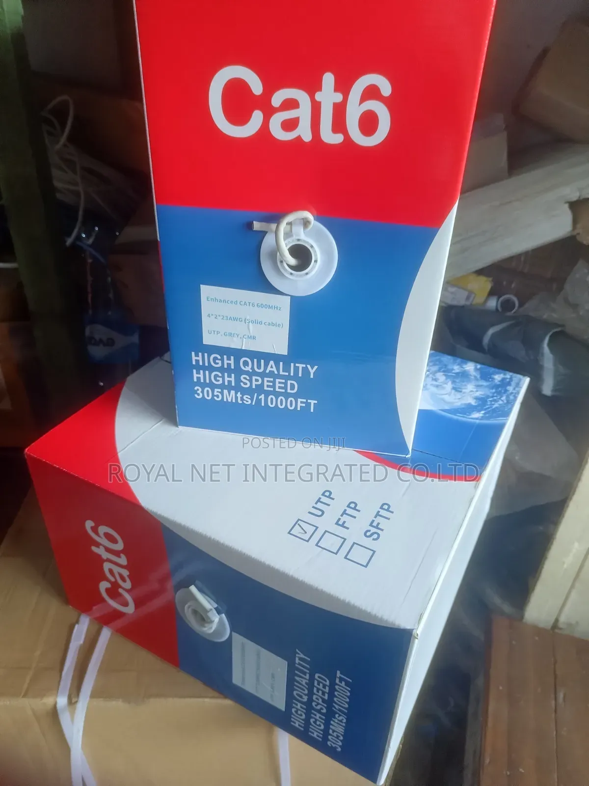 Category 6 CMR Utp Cable Fluke Pass