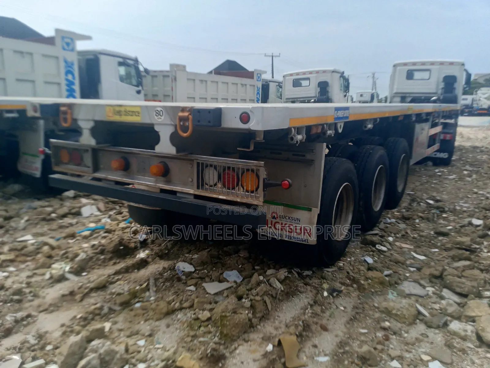 Brand New XCMG 12tyres 40ft Flat Bed.