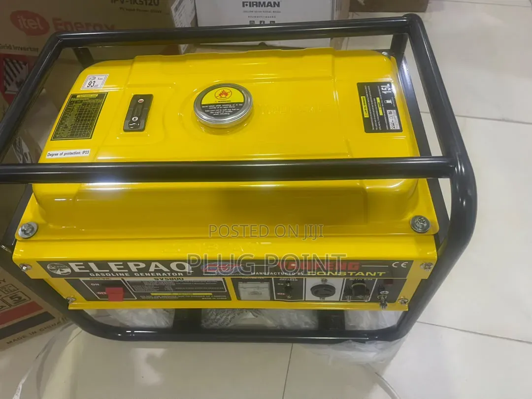 Elepaq 3.5KVA Manual Generator for Home and Office