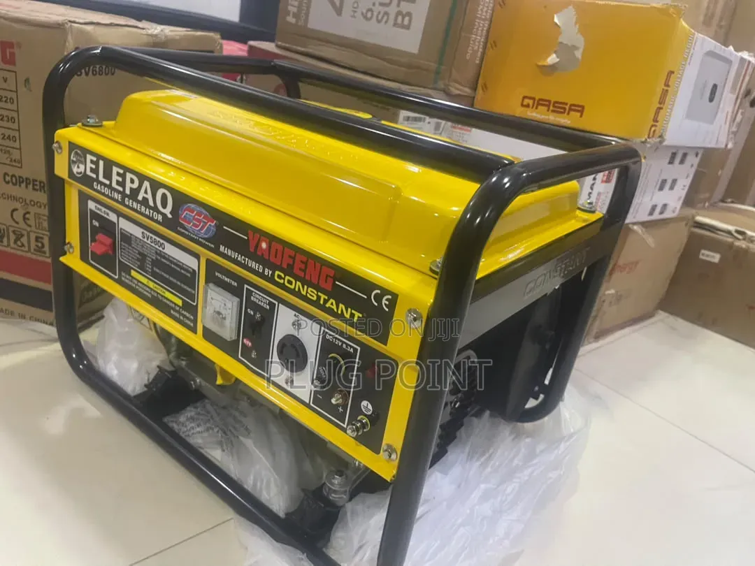 Elepaq SV5800 Heavy-Duty Manual Start Generator