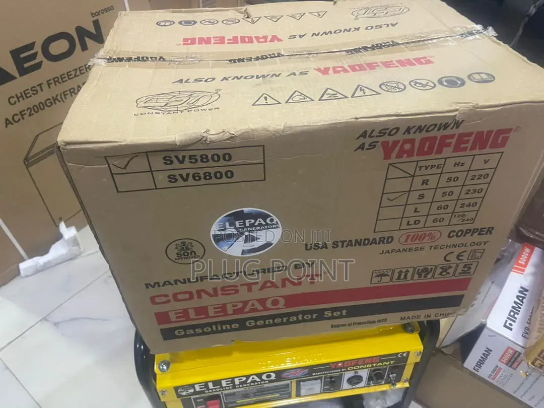 Elepaq Constant SV5800 3500VA Petrol Generator