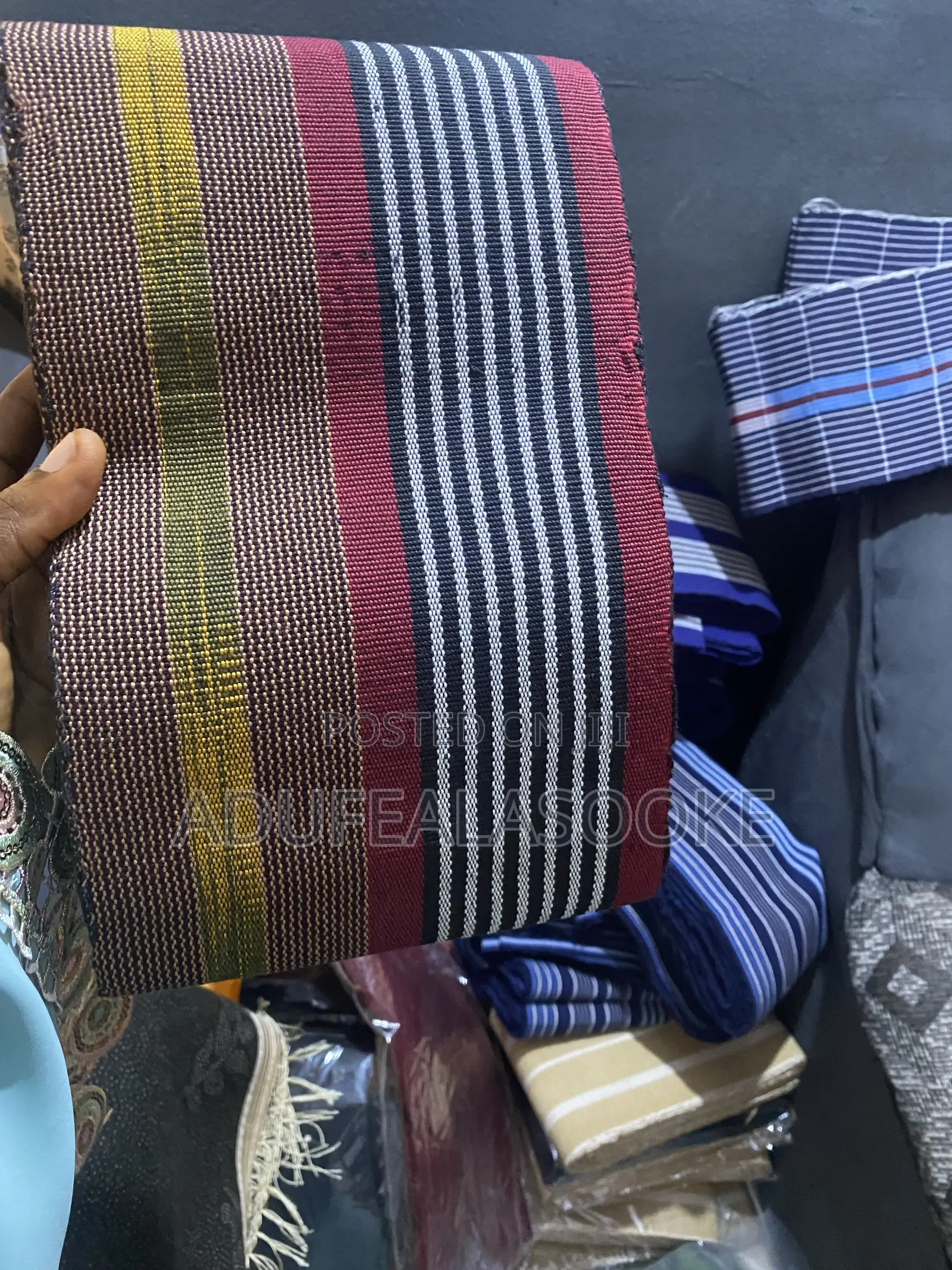Beautiful and Colorful Vintage Asooke