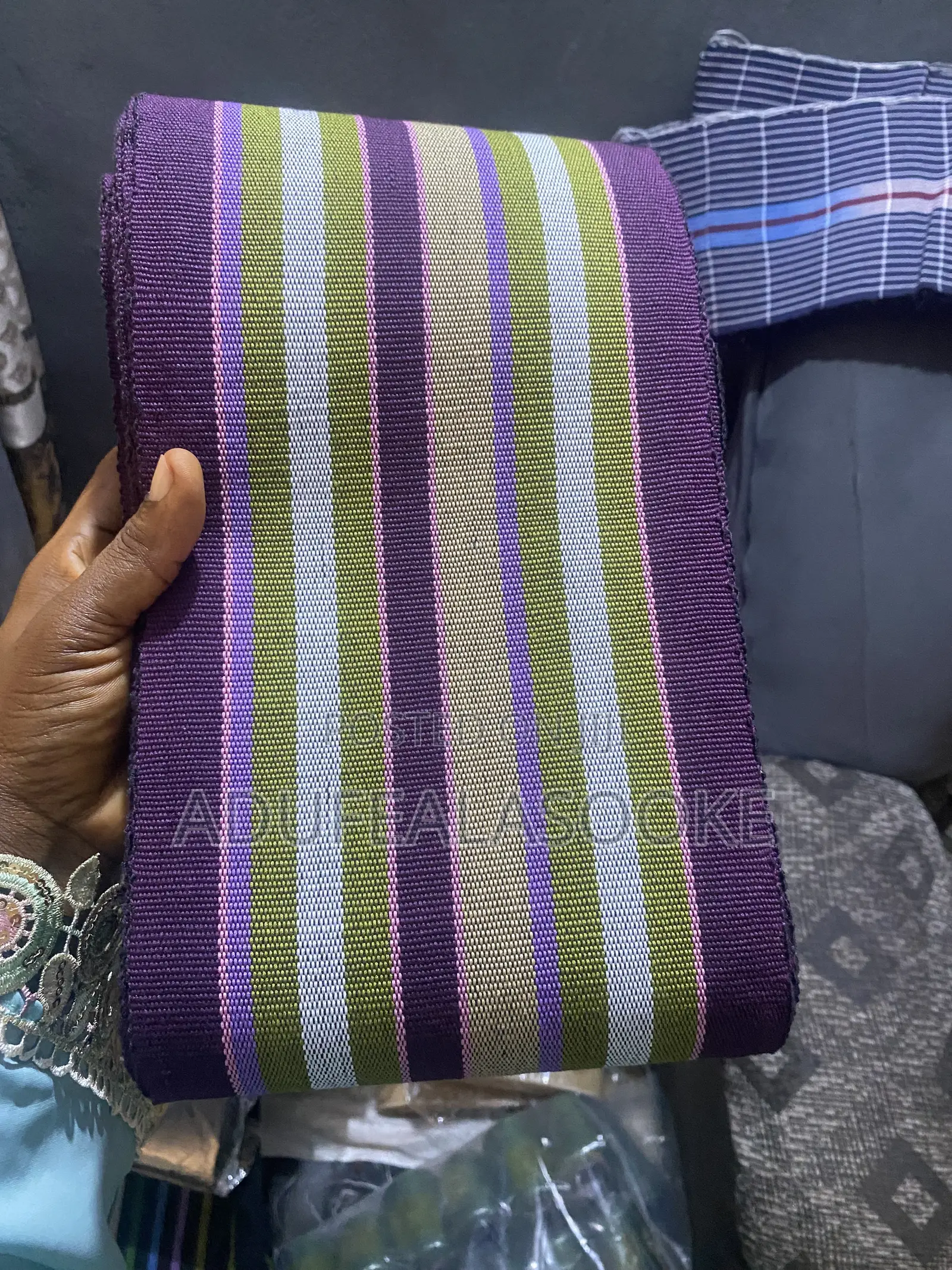 Beautiful and Colorful Vintage Asooke