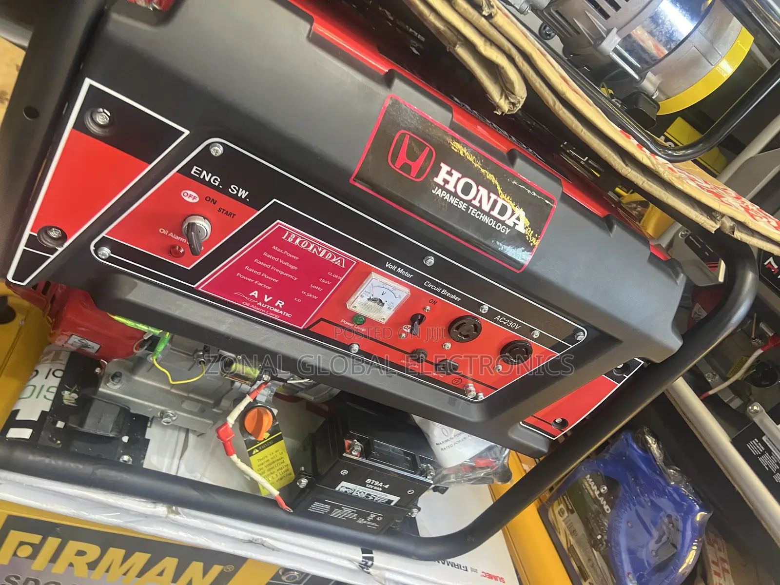 HONDA GENERATOR 12KAV 100% Copper Coil