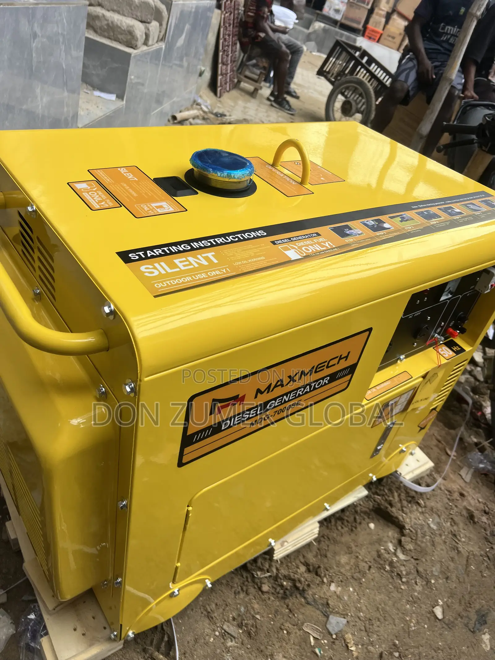 Maxmech Diesel Generator 10kva 100% Copper Coil