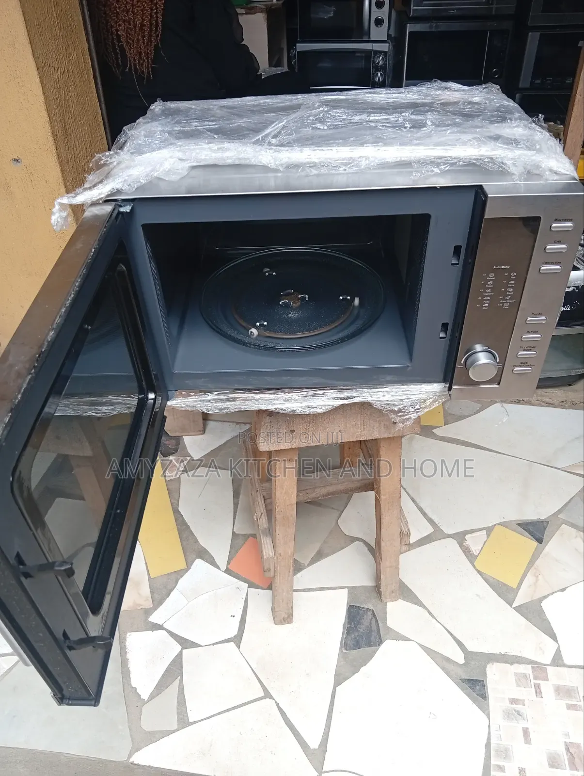Bomann Stainless Steel Combination Microwave Oven,