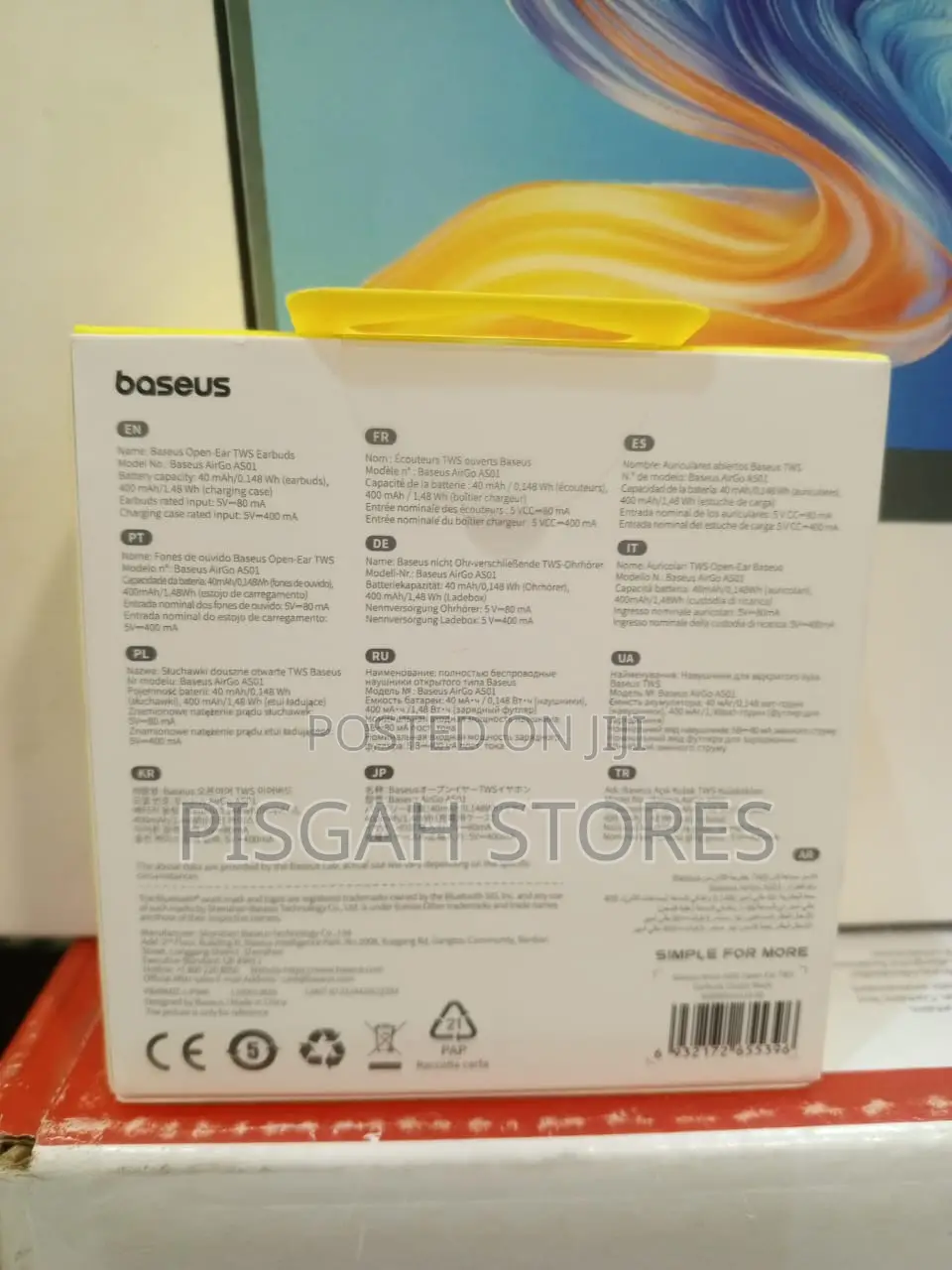 Baseus Airgo As01 Open-Ear TWS Wireless Earbud