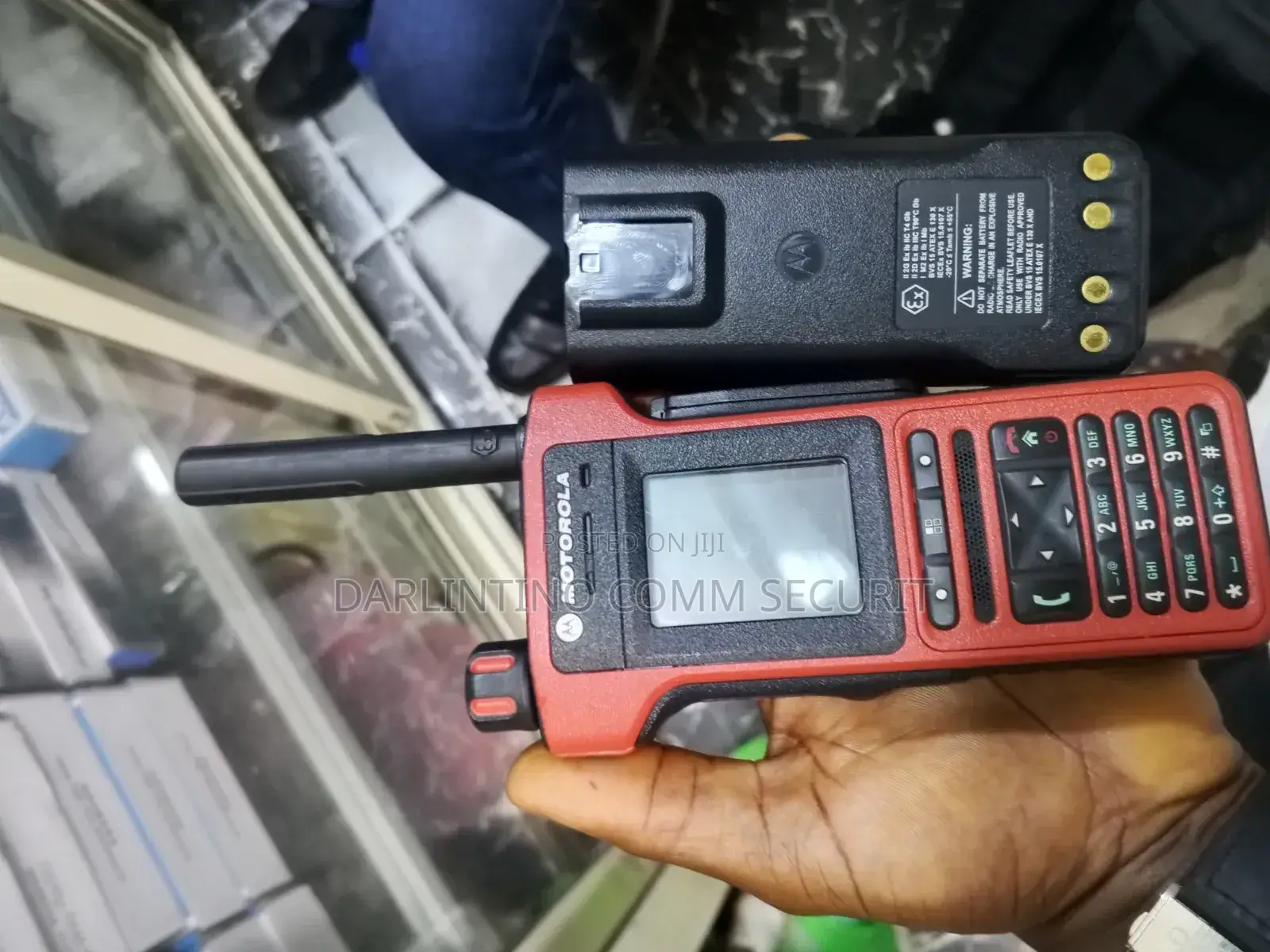 Motorola MTP8550Ex TETRA ATEX Portable Two-Way Radio