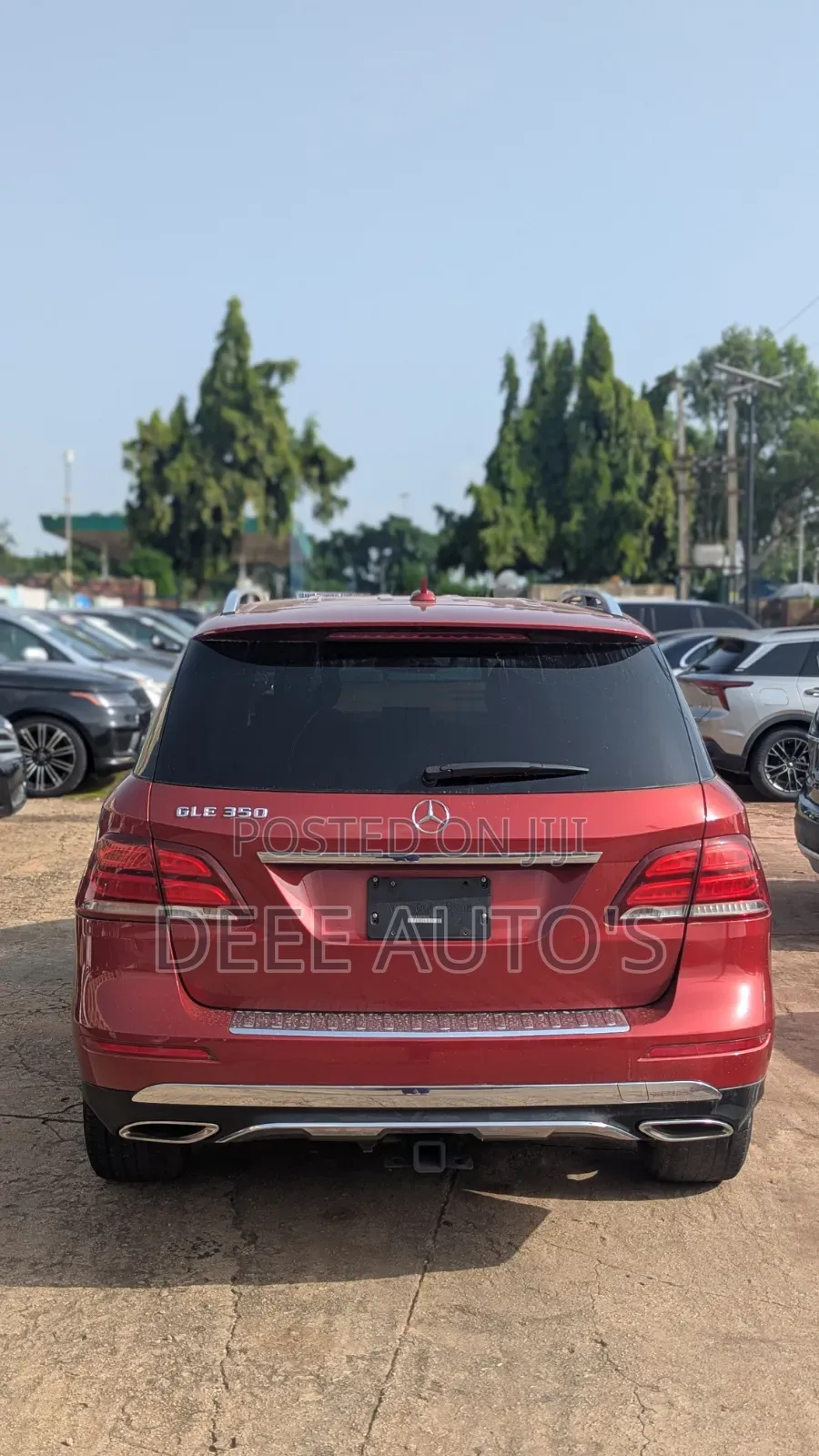 Mercedes-Benz GLE-Class GLE 350 2016 Red