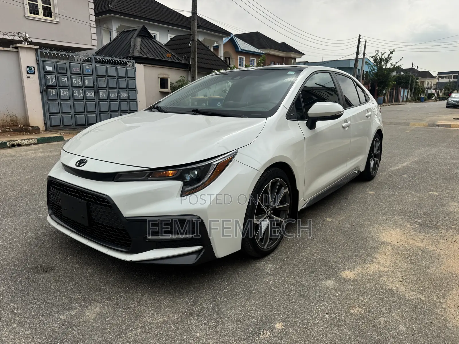 Toyota Corolla XSE 2021 White