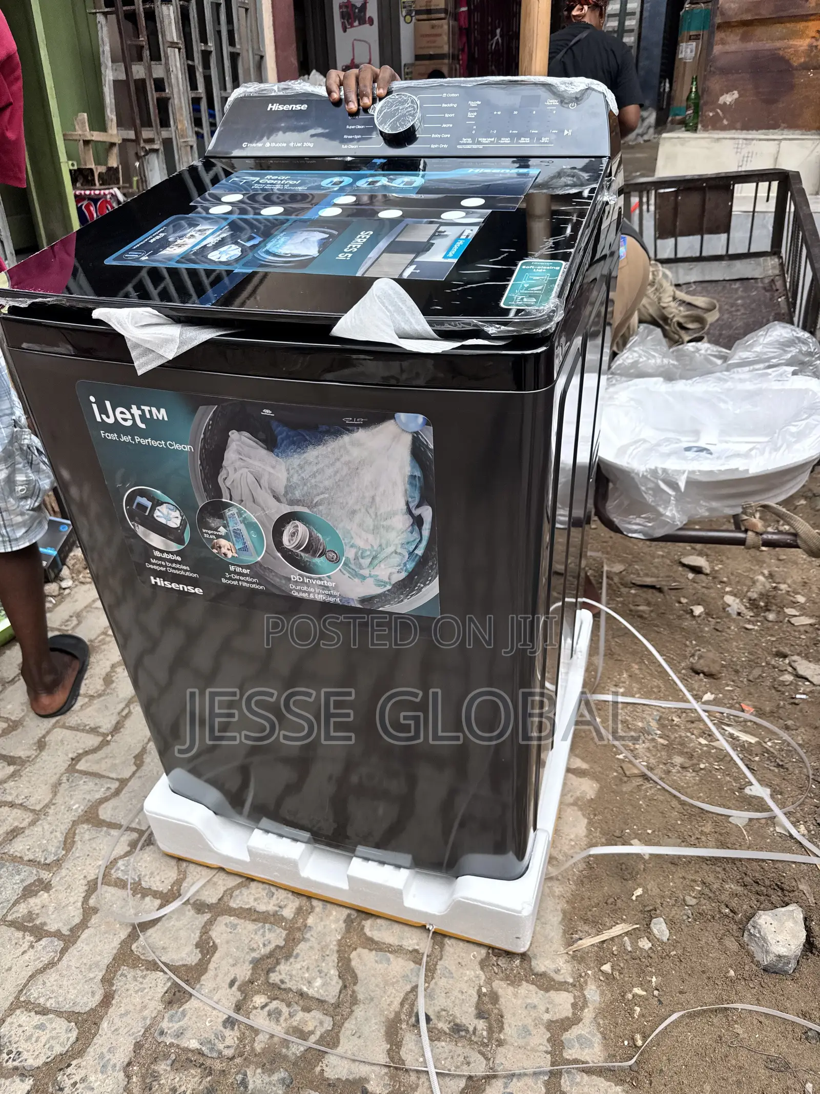 Hisense 20KG Top Load Washer With Wash and Spin Functions