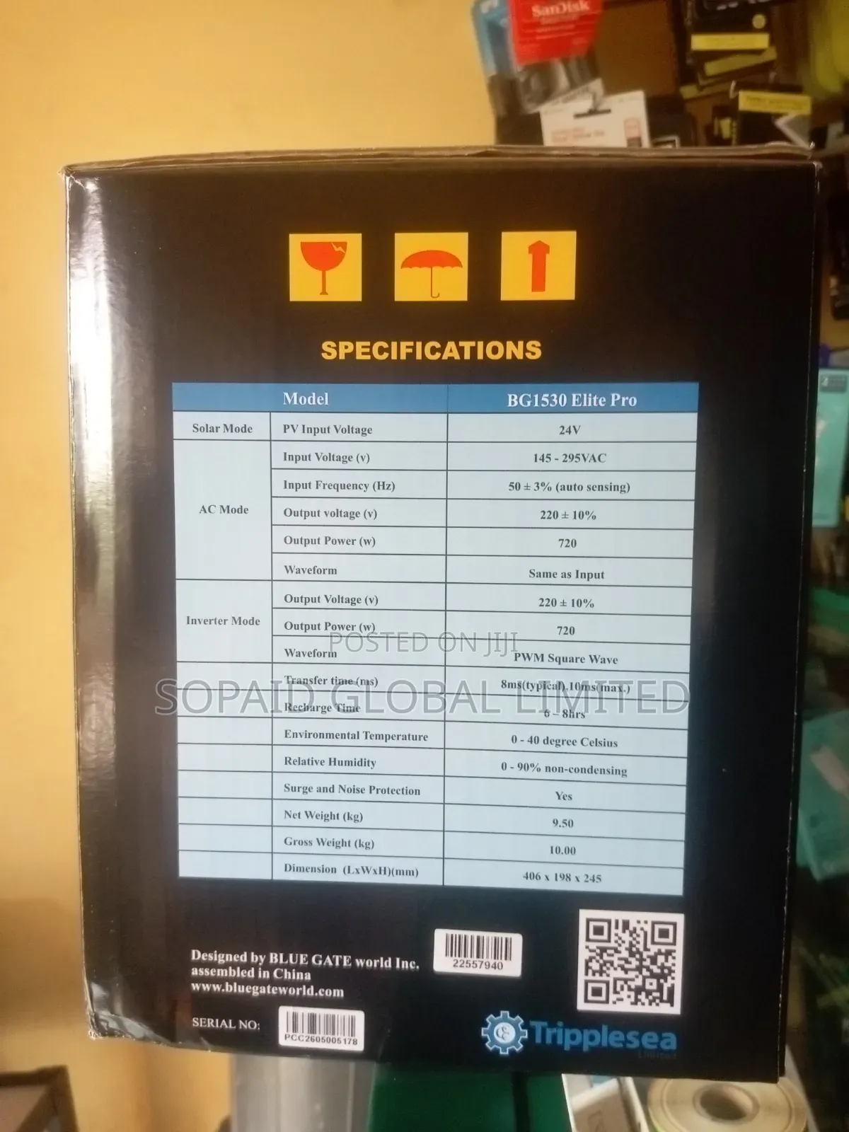 Bluegate BG1530 Elite Pro