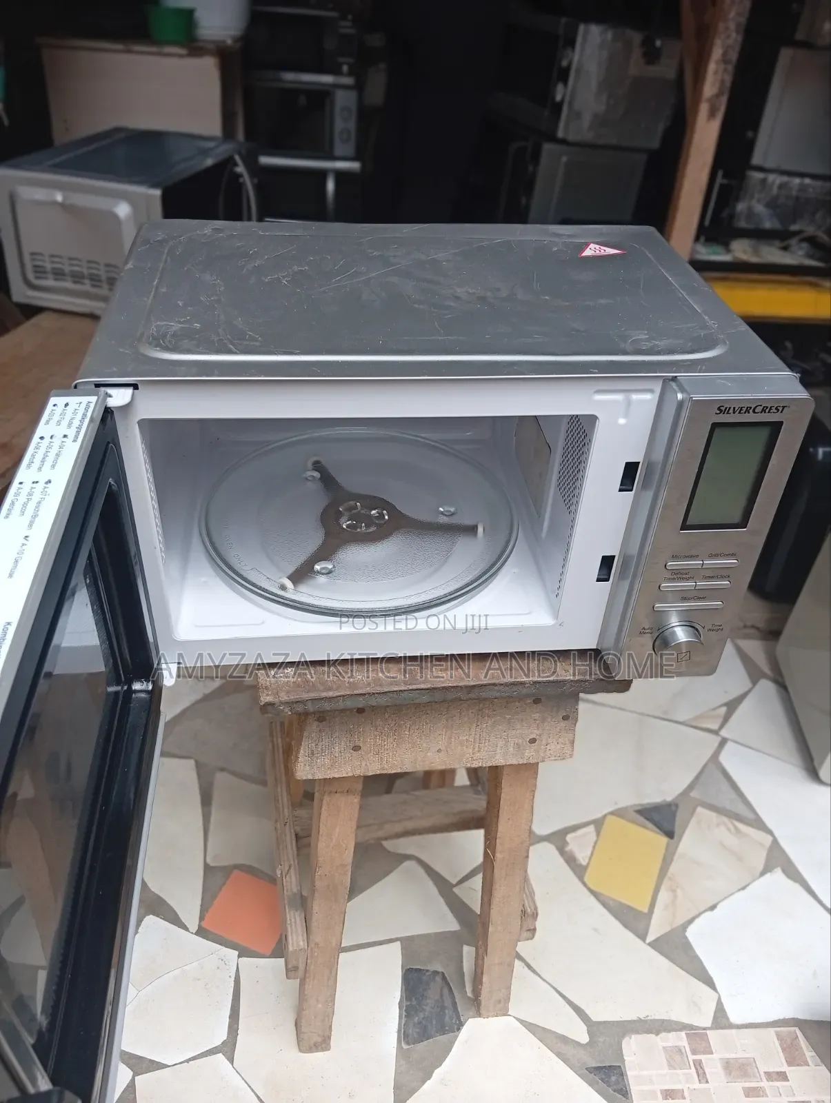 Silvercrest Digital Microwave Oven, 2in1 Mirror Face (UK Used)