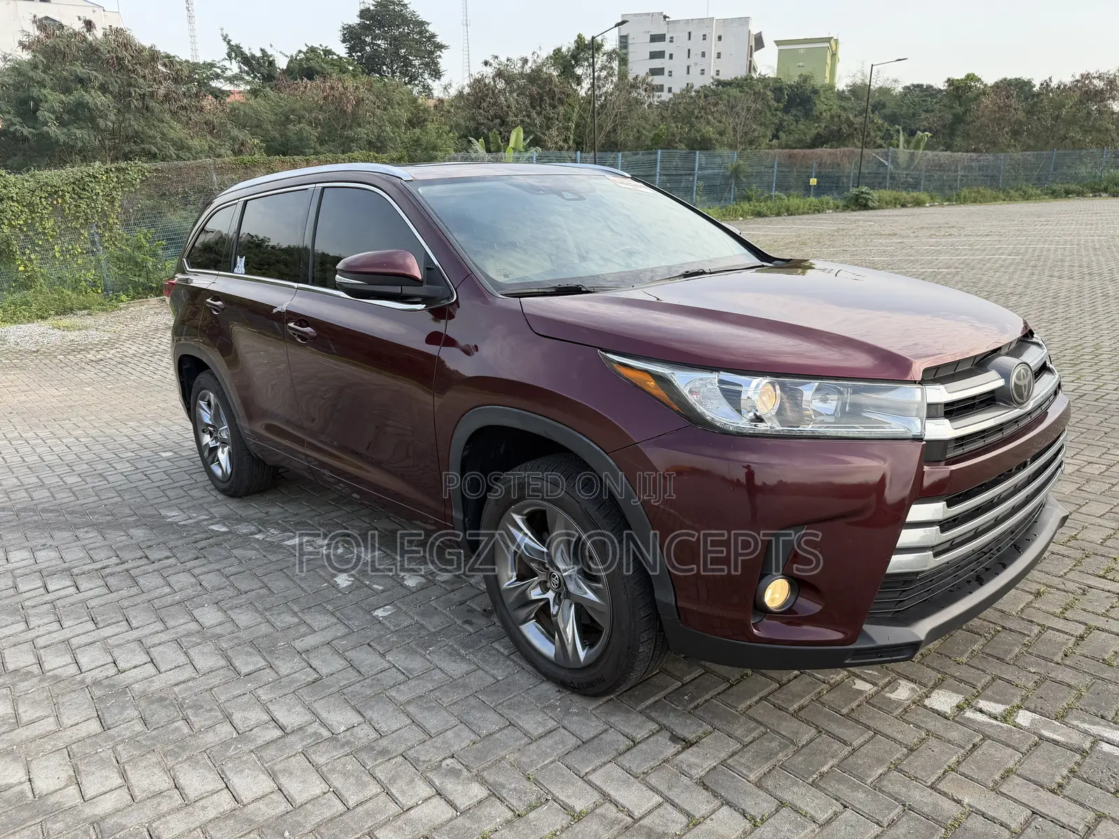 Toyota Highlander Limited Platinum 4x4 V6 (3.5L 6cyl 8A) 2018 Burgundy