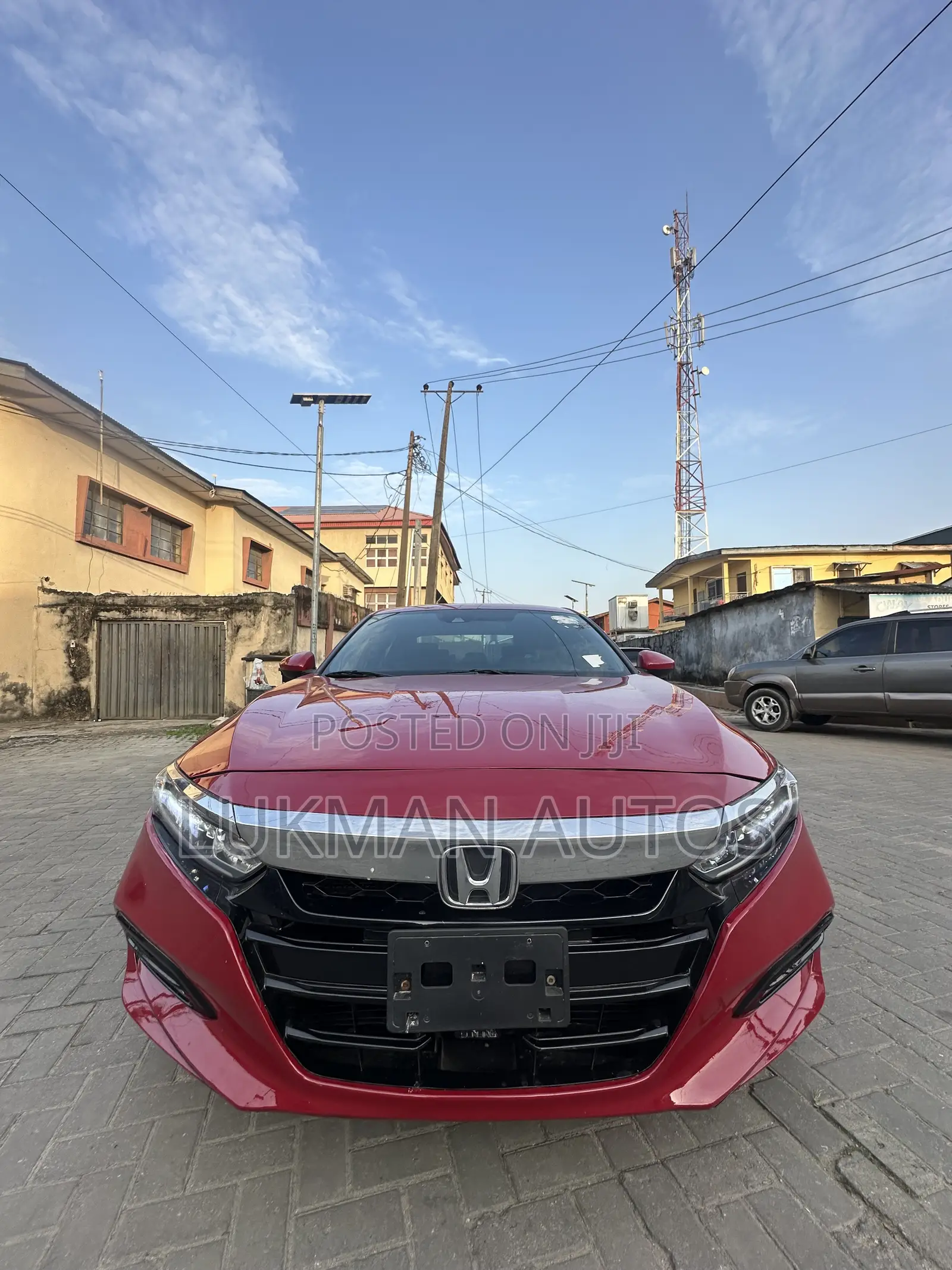 Honda Accord EX-L (2.0L 4cyl Turbo 10A) 2019 Red